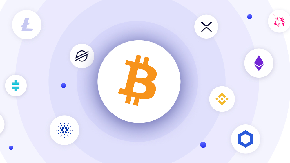 Crypto savings illustration
